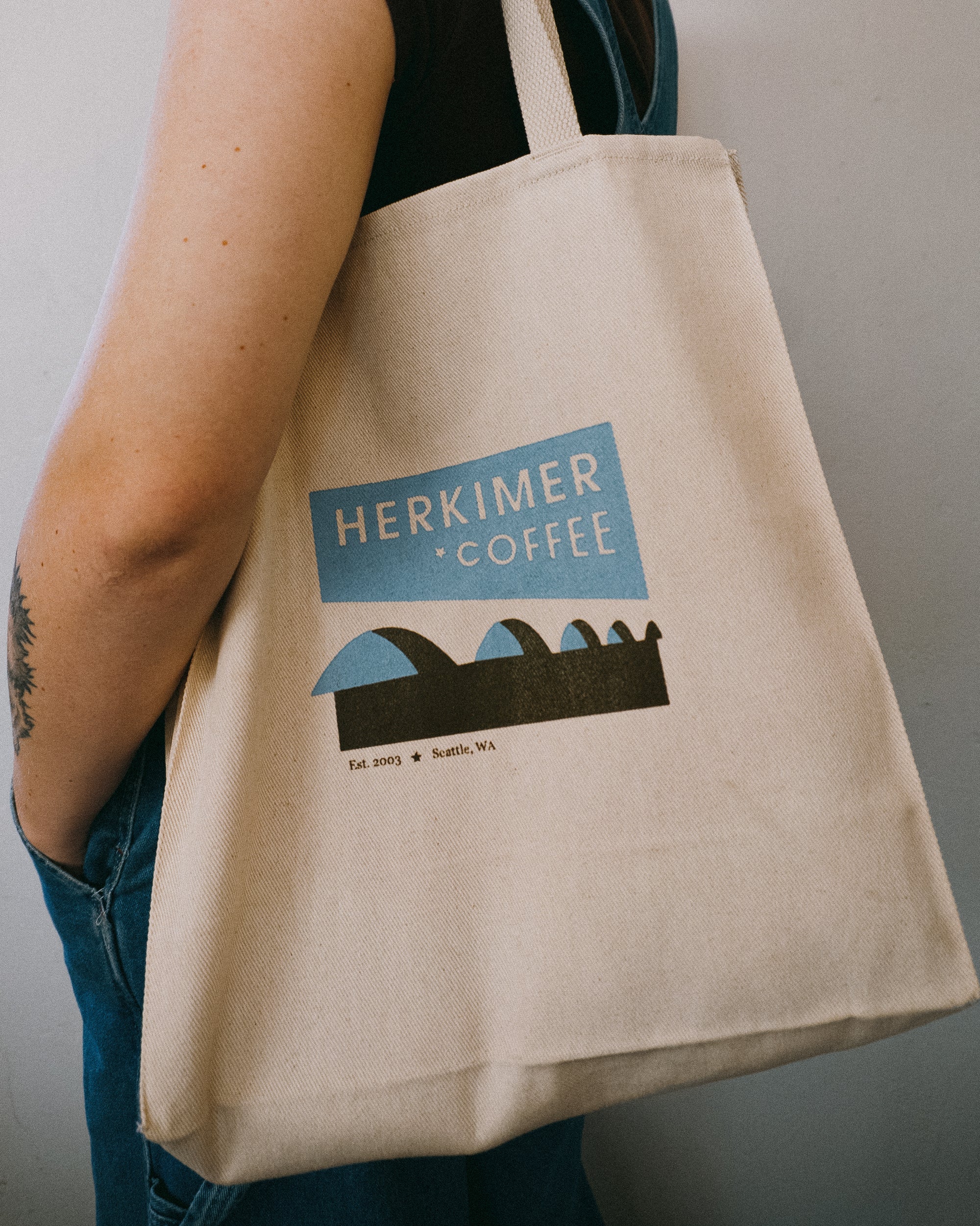 Herkimer Coffee Logo Tote