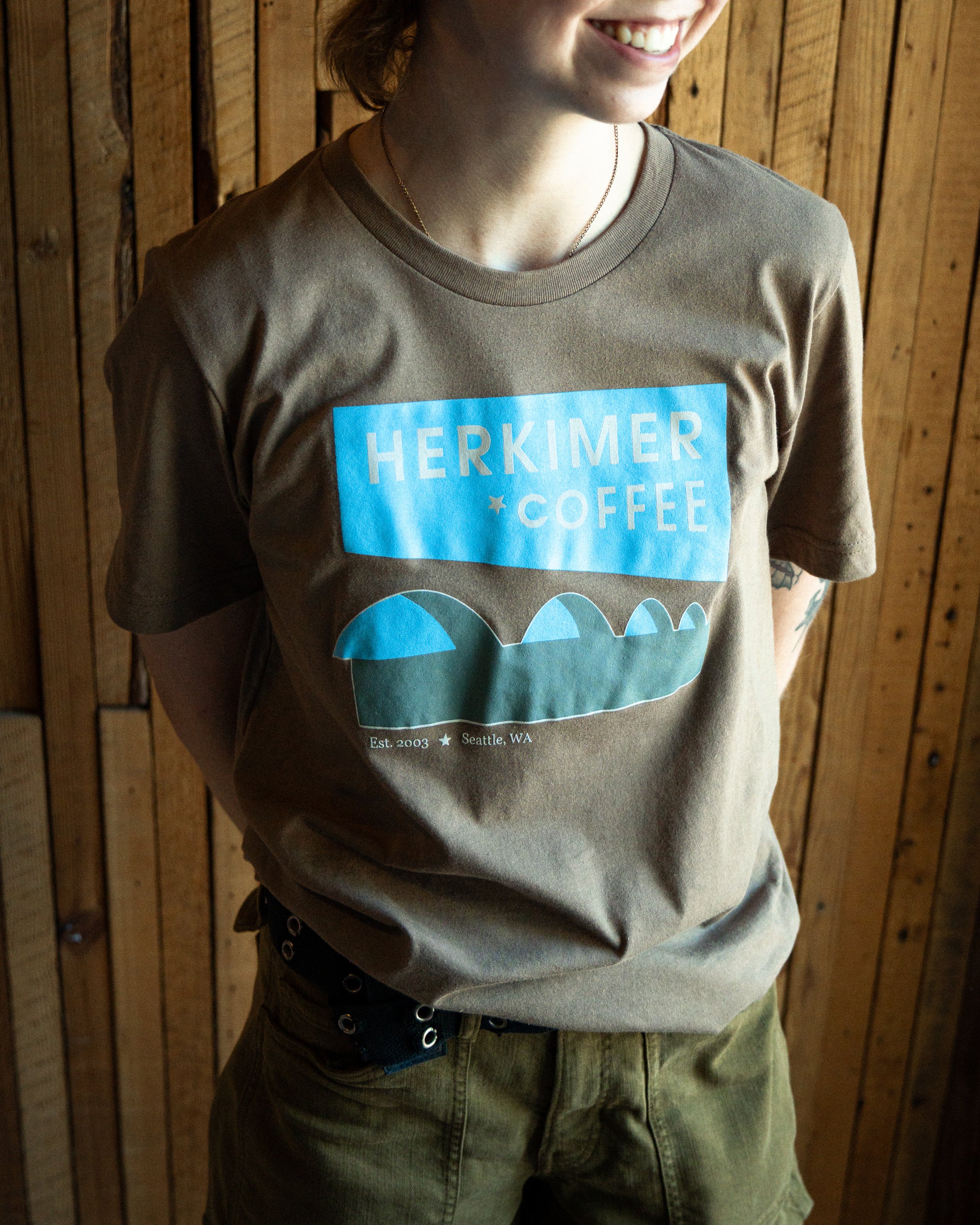 Herkimer Coffee Logo T-Shirt